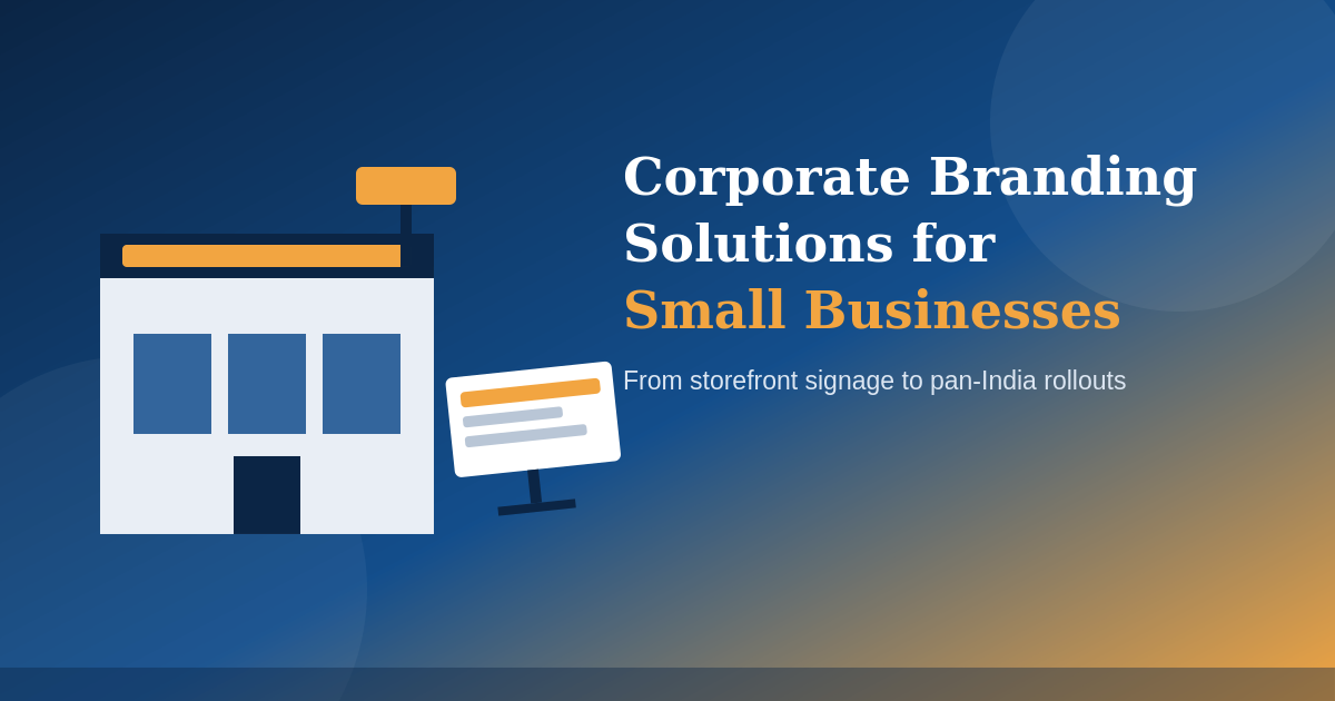 Corporate Branding Solutions for Small Businesses: How to Compete With Companies 10x Your Size